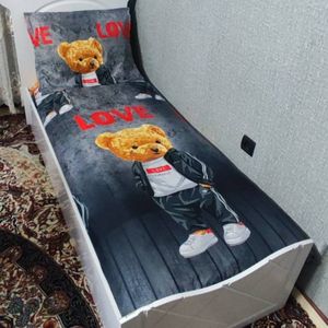 فروش اینترنتی روتختی یک نفره پسرانه طرح تدی خرسی