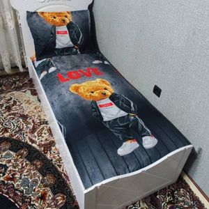 مشخصات روتختی یک نفره پسرانه طرح تدی خرسی