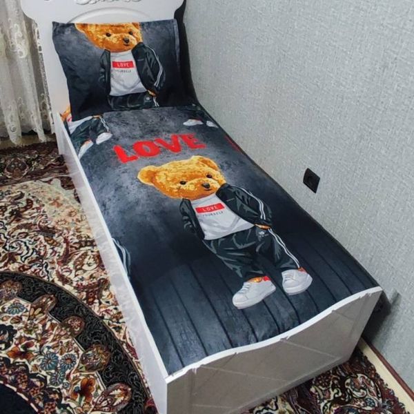 روتختی یک نفره پسرانه طرح تدی خرسی