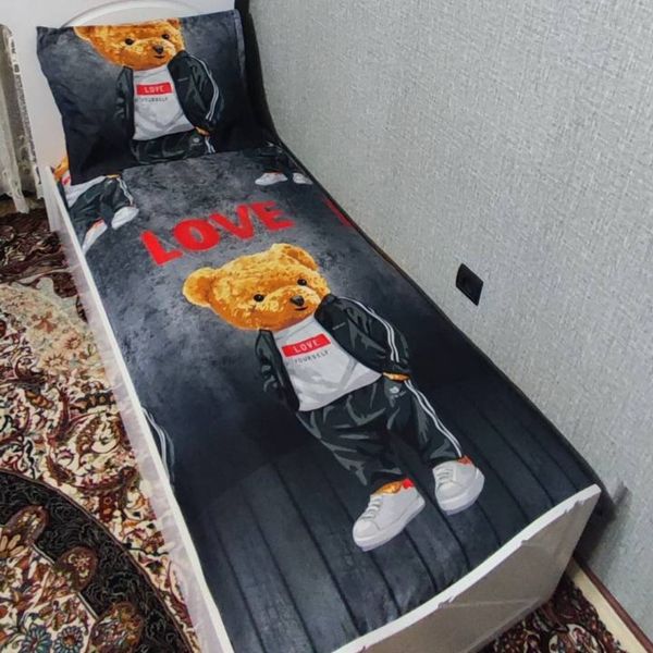 روتختی یک نفره پسرانه طرح تدی خرسی