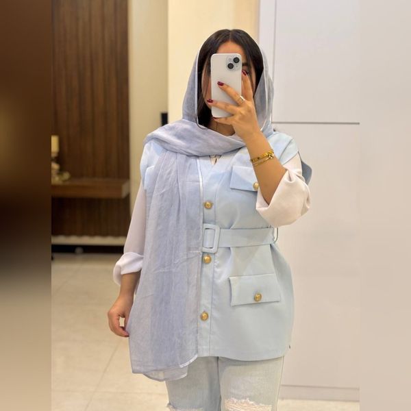 شال حریر دورگان مجلسی وارداتی