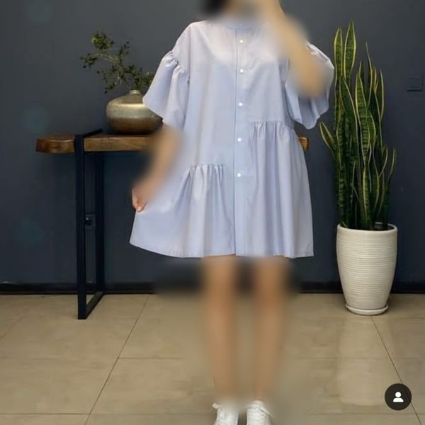 مانتو عروسکی خنک تابستونی کد 750