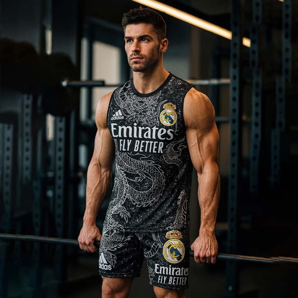 خرید انلاین ست رکابی شلوارک مردانه طرح اژدها