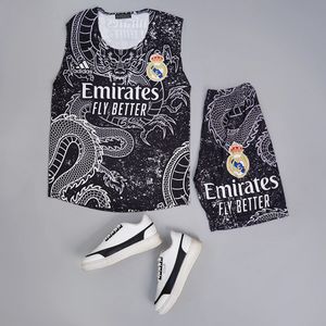 خرید اینترنتی ست رکابی شلوارک مردانه طرح اژدها