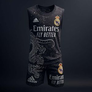 خرید انلاین ست رکابی شلوارک مردانه طرح اژدها