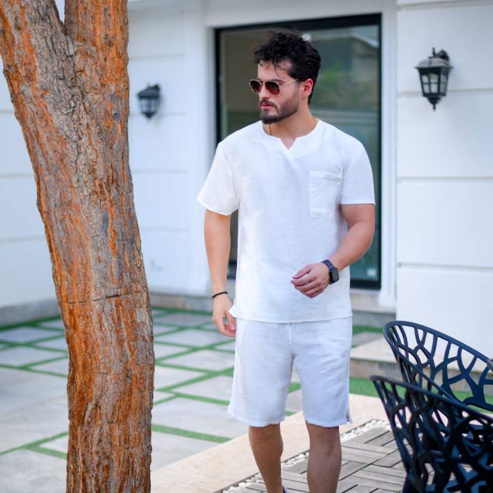 خرید اینترنتی ست تیشرت شلوارک Zara (در 4 رنگ بندی)