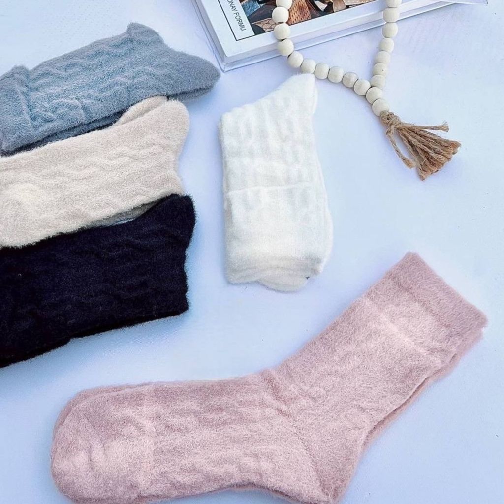 خرید انلاین جوراب ساقدار زنانه پشمی موهر کوکو هانا