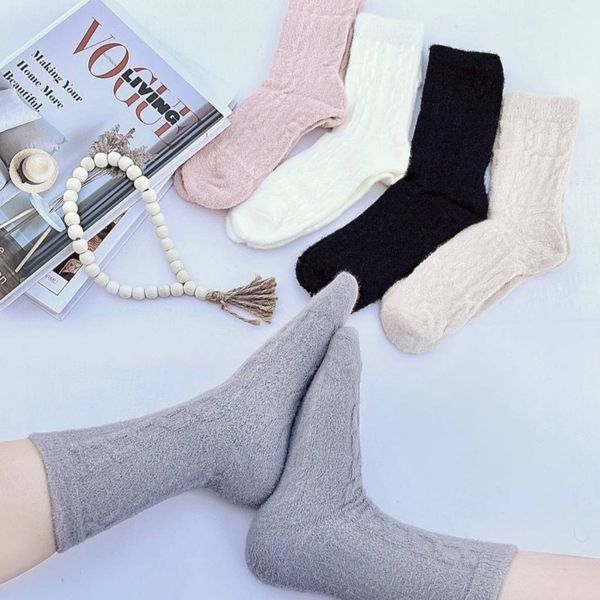 جوراب ساقدار زنانه پشمی موهر کوکو هانا