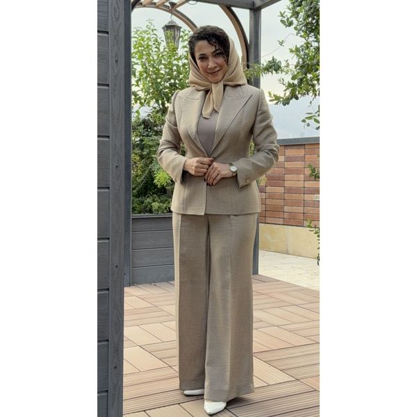 الگوی کت و شلوار مجلسی تک سایز