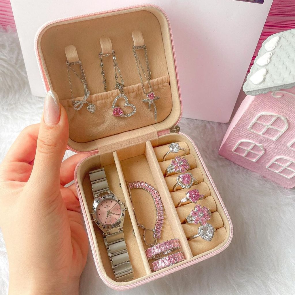 قیمت ارزان جعبه جا جواهراتی مسافرتی