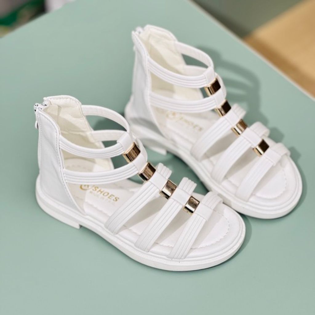 خرید اینترنتی قیمت صندل دخترانه طرح گلادیاتور برند Kshoes کد 4010702