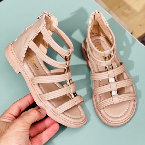 صندل دخترانه طرح گلادیاتور برند Kshoes کد 4010702