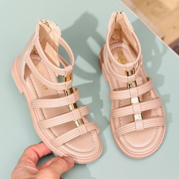 صندل دخترانه طرح گلادیاتور برند Kshoes کد 4010702