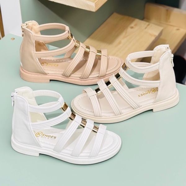 صندل دخترانه طرح گلادیاتور برند Kshoes کد 4010702