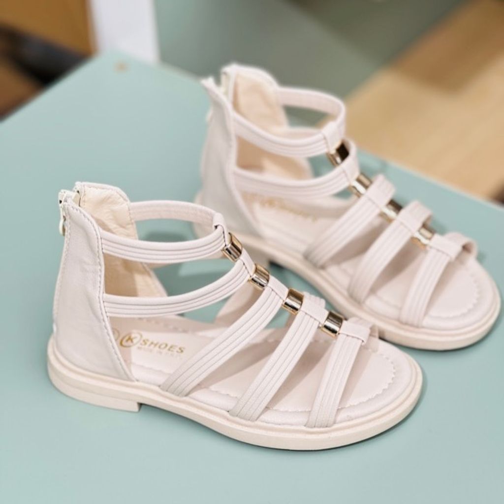 خرید اینترنتی قیمت صندل دخترانه طرح گلادیاتور برند Kshoes کد 4010702