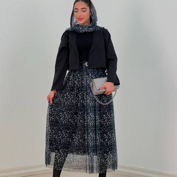 ست سه تیکه شال کت و دامن