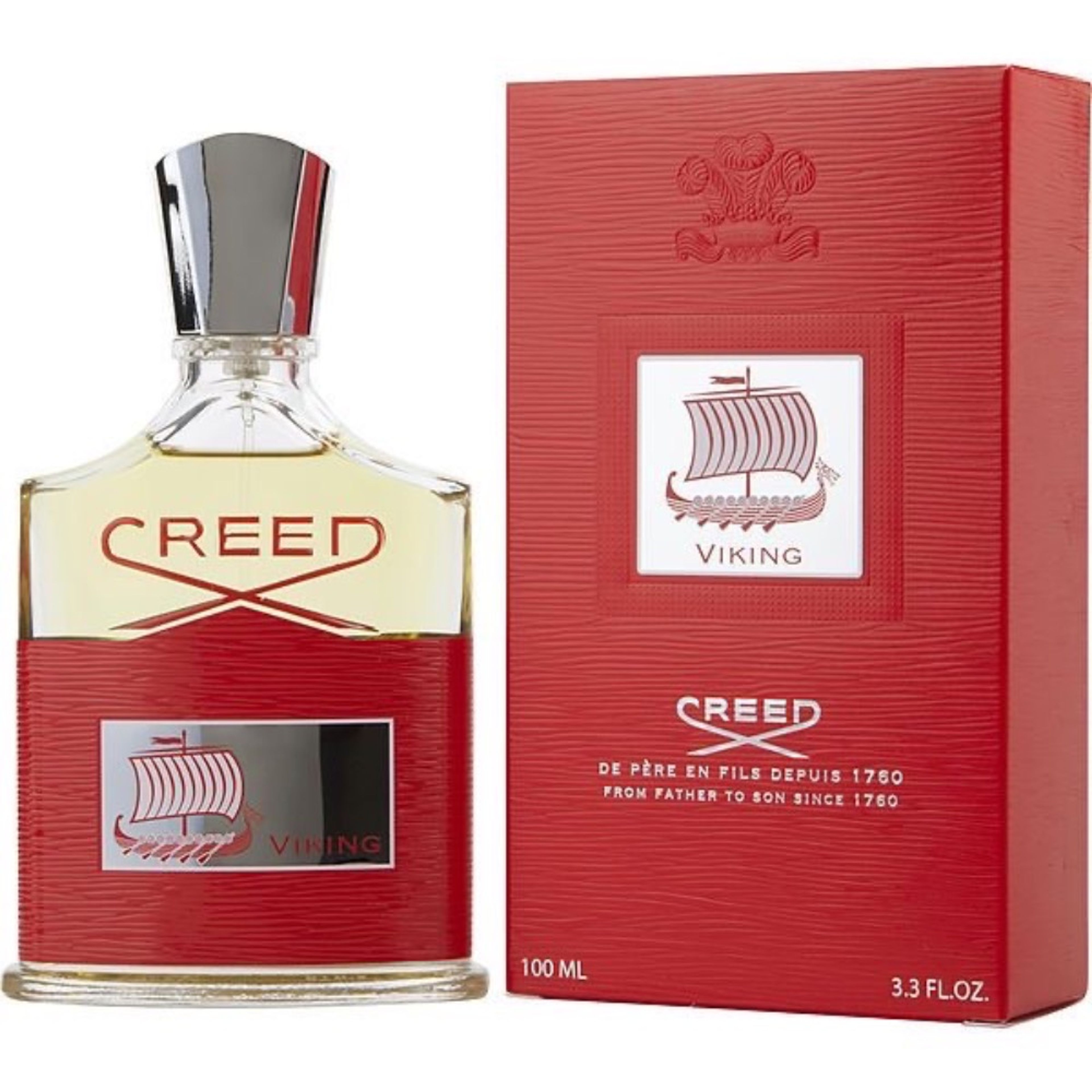 فروش اینترنتی تستر اروپایی عطر ادکلن کرید وایکینگ-قرمز | Creed Viking کددار