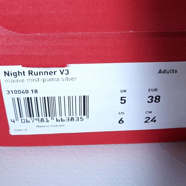 کفش اسپرت زنانه پوما Puma Night Runner V3