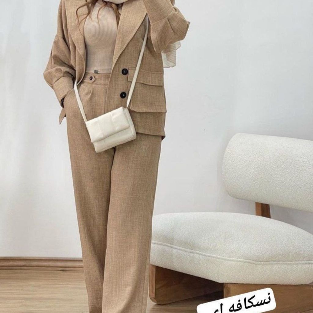 خرید اینترنتی مانتو شلوار لاله