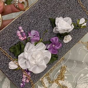 خرید آنلاین کلاچ مجلسی مدل نقره