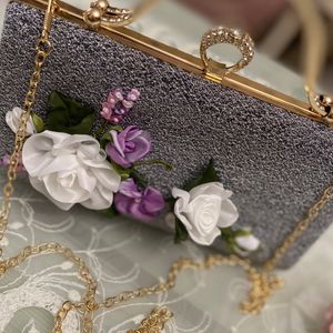 خرید انلاین کلاچ مجلسی مدل نقره