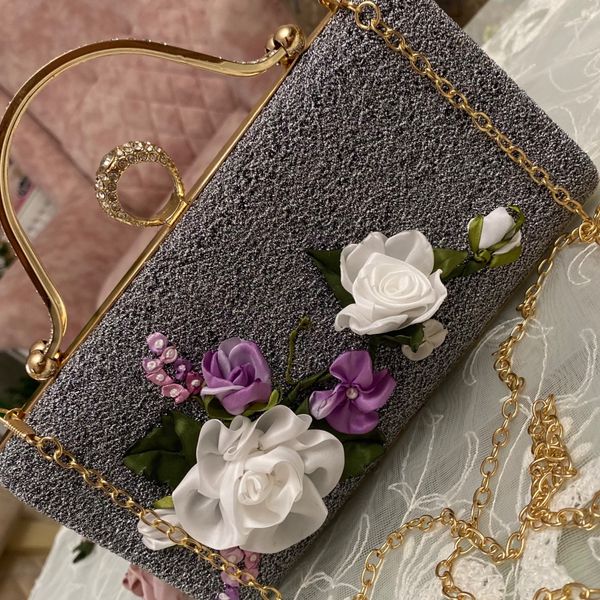 کلاچ مجلسی مدل نقره