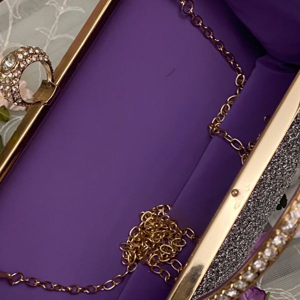 کلاچ مجلسی مدل نقره