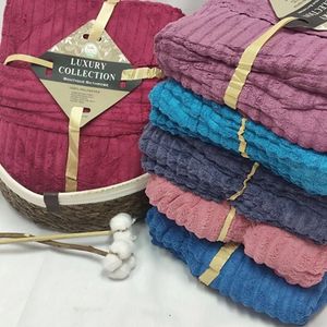 فروش اینترنتی حوله پالتویی میکروفایبر نانو یاسی رنگ سایز 145