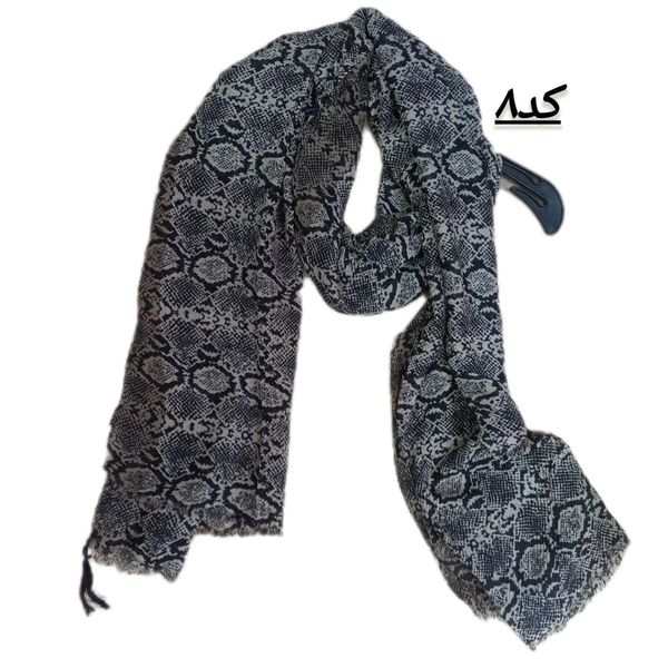 شال طرح پلنگی پلیسه ای کد 611