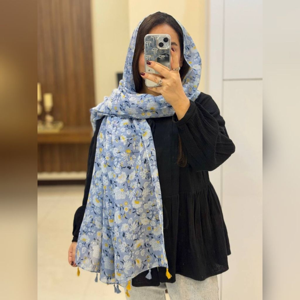 خرید آنلاین شال تمام نخ وارداتی