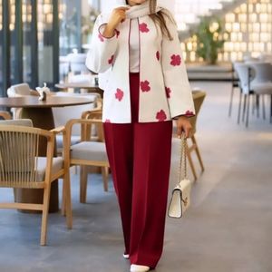 خرید اینترنتی ست کت و شلوار فلور گل