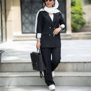 خرید آنلاین کت و شلوار تابستونی چوک مشکی