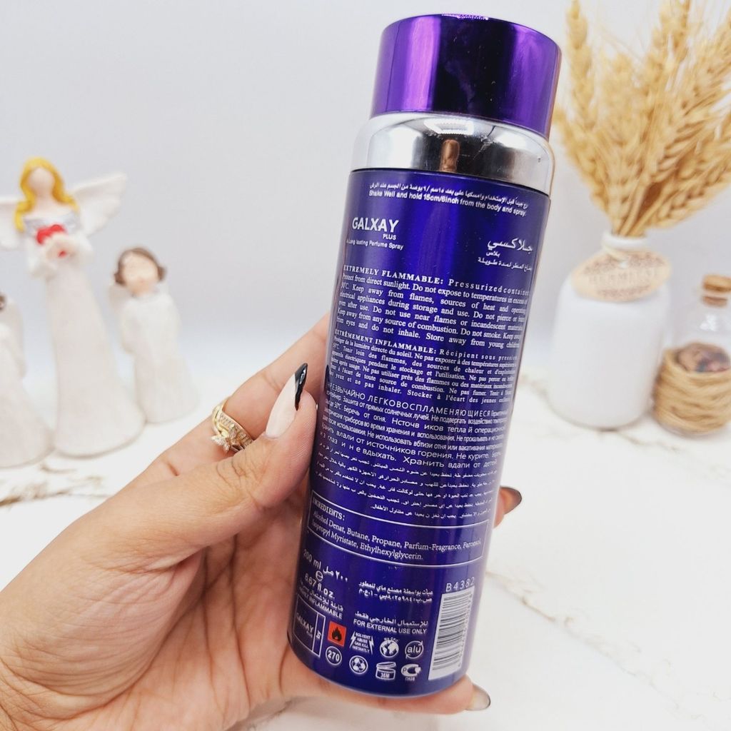 خرید اینترنتی اسپری پرطرفدار گلکسی G2 مشکی