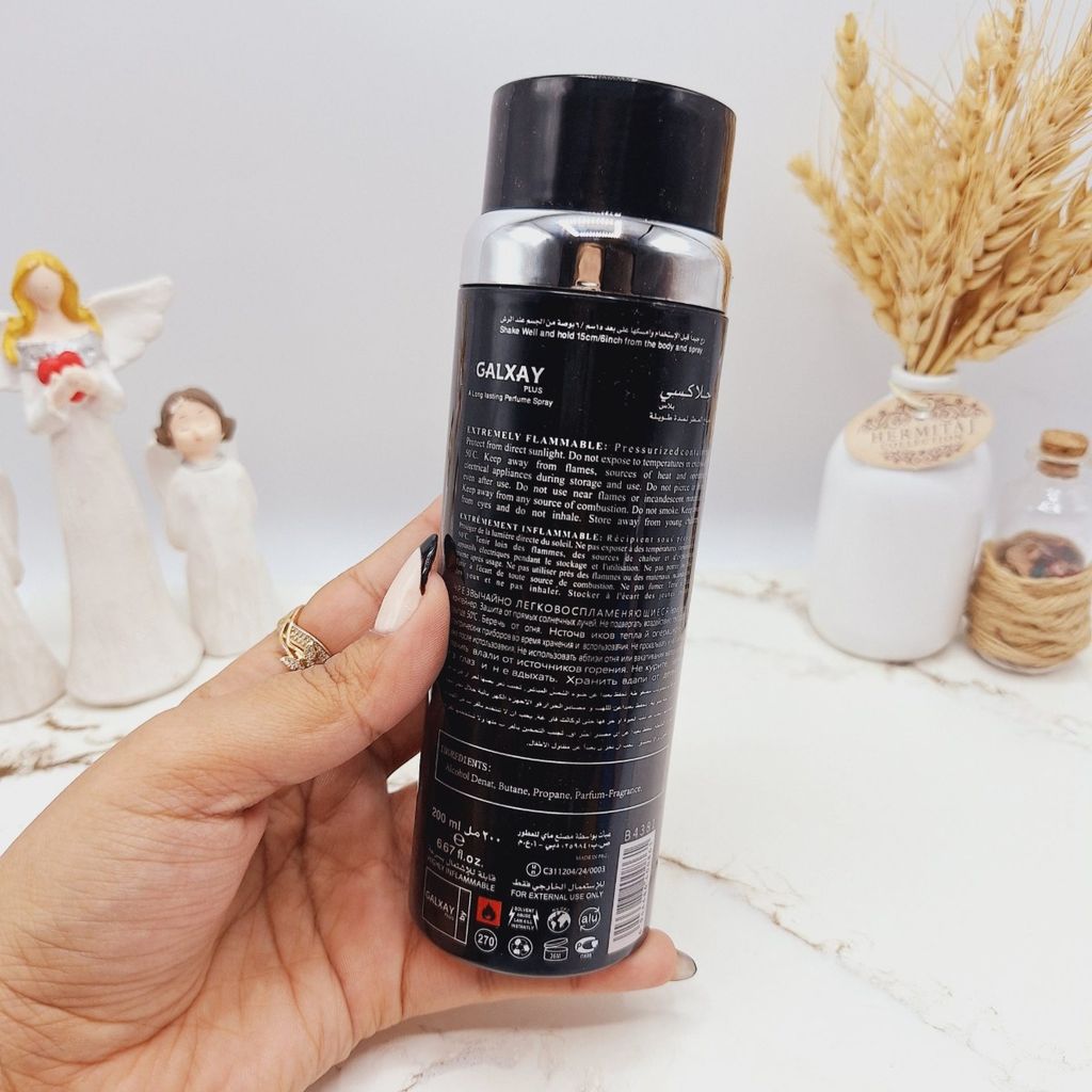 خرید اینترنتی اسپری پرطرفدار گلکسی G1 مشکی