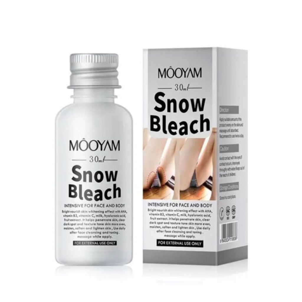 خرید آنلاین لوسیون سفید کننده دایمی بیکینی اسنوبلیچ مویام مدل Mooyam Snow Bleach