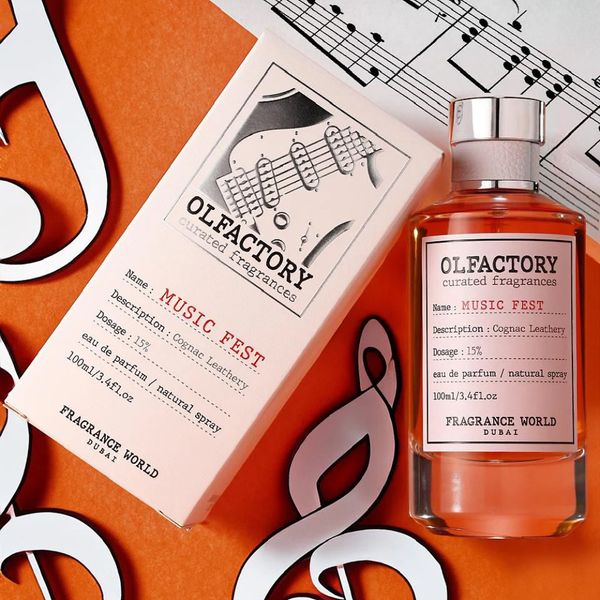 عطر ادکلن مردانه اولفکتوری موزیک فست فراگرنس ورد - 100 میل