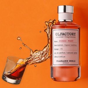 فروش اینترنتی عطر ادکلن مردانه اولفکتوری موزیک فست فراگرنس ورد - 100 میل