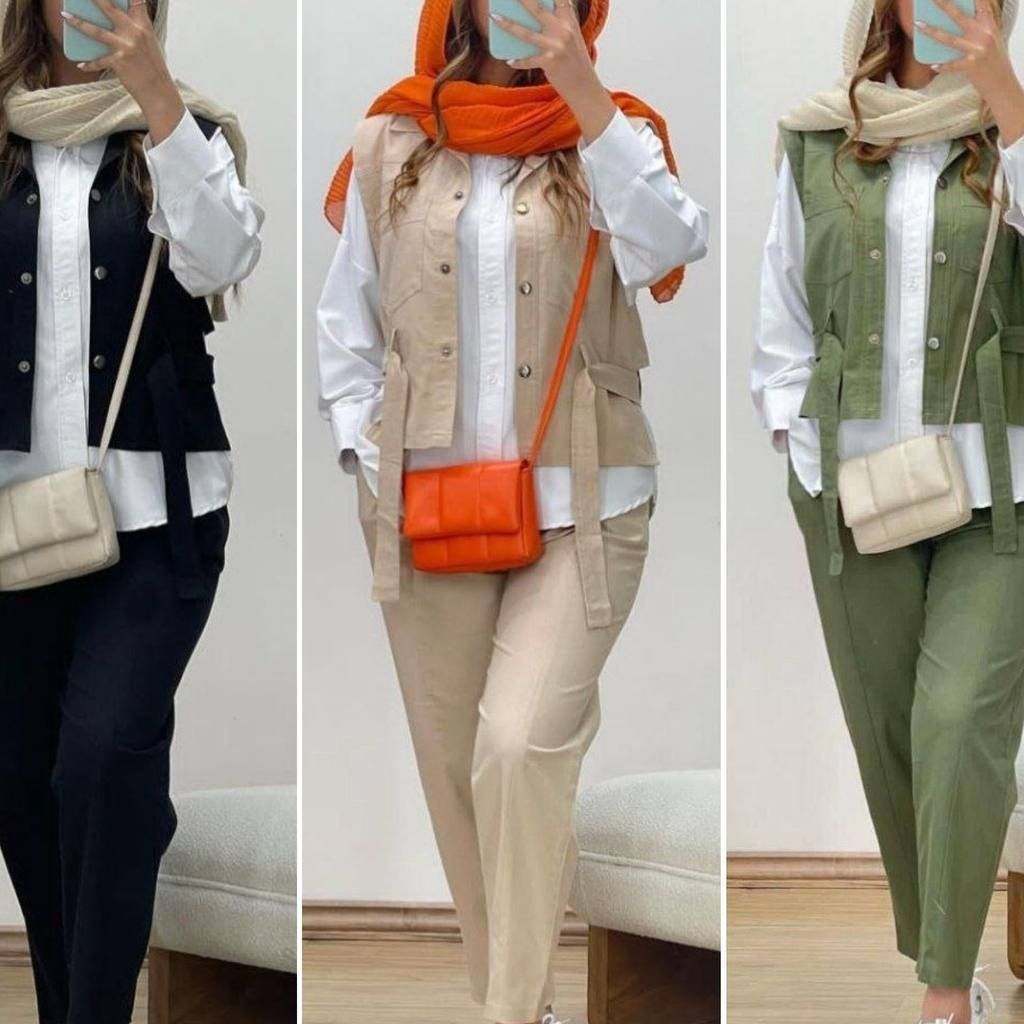 خرید اینترنتی ست سه تیکه النا