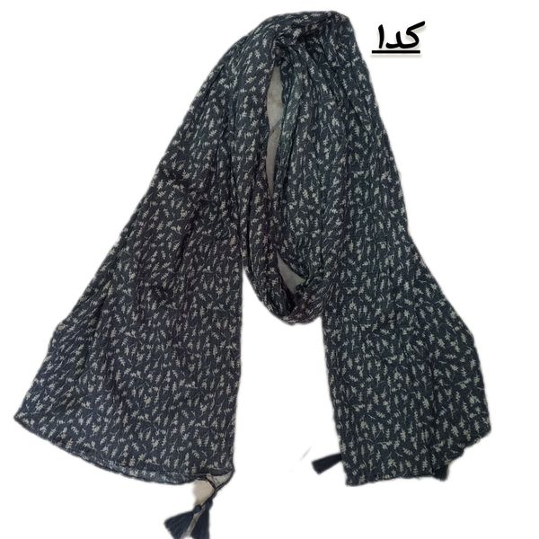 شال پلیسه ای طرح میکس کد 615