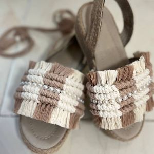 فروش اینترنتی کفش لژدار مکرومه