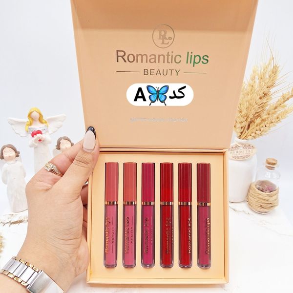 باکس رژ مایع اورجینال برند ROMANTIC LIP