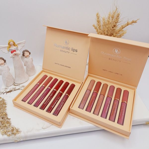 باکس رژ مایع اورجینال برند ROMANTIC LIP