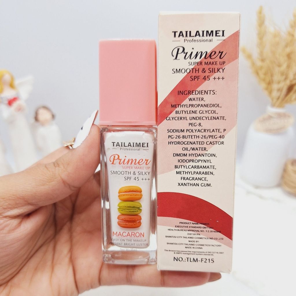 خرید اینترنتی پرایمر و ضد آفتاب ماکارون تایلامی spf45 اورجینال