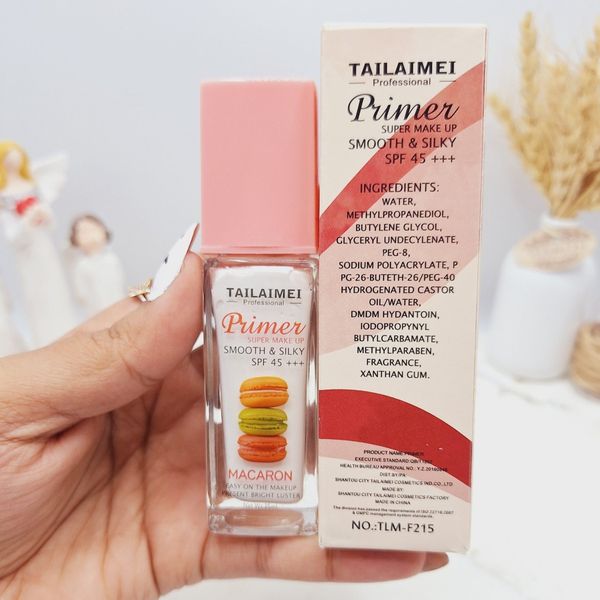 پرایمر و ضد آفتاب ماکارون تایلامی spf45 اورجینال