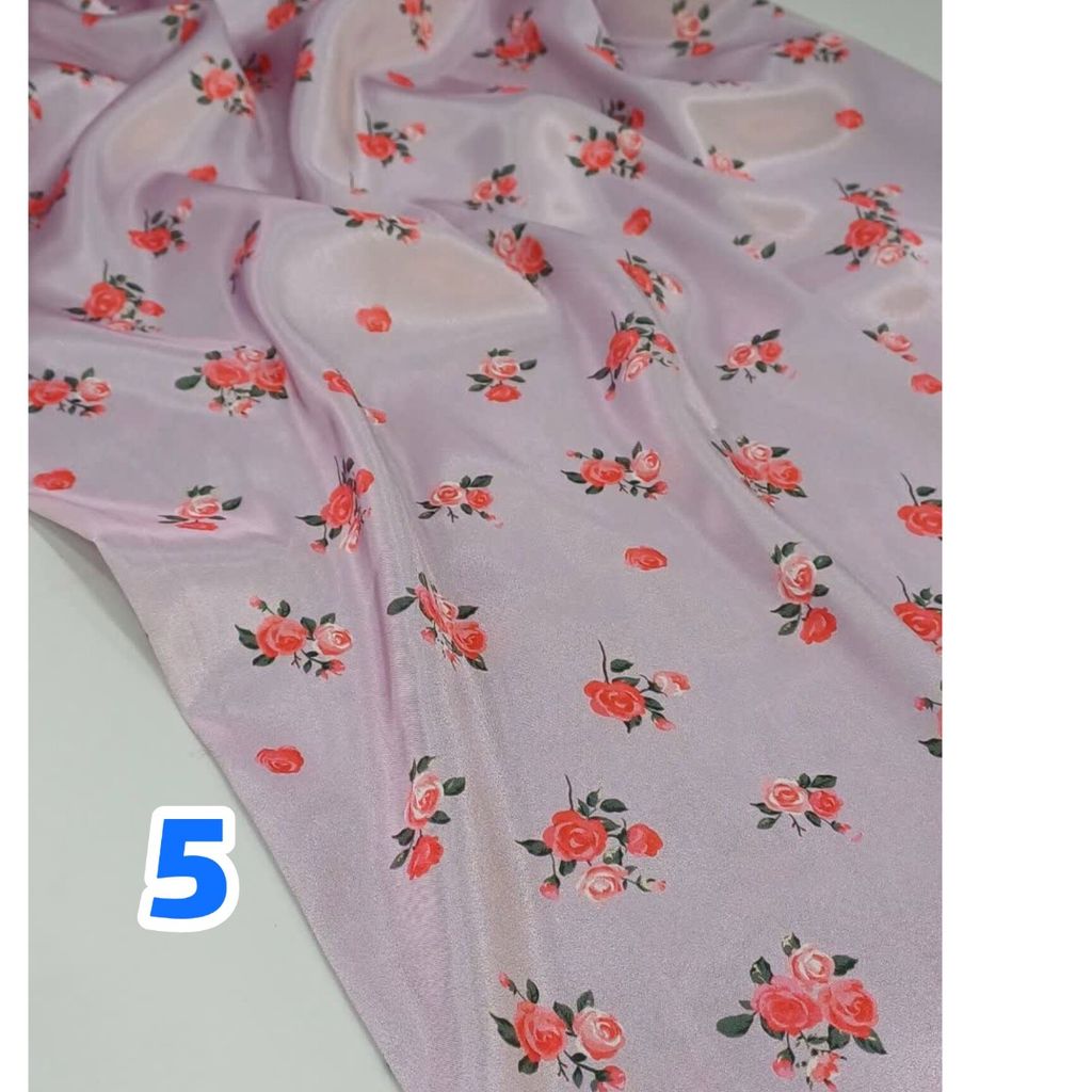 فروش اینترنتی پارچه ساتن الیکس طرحدار درجه یک
