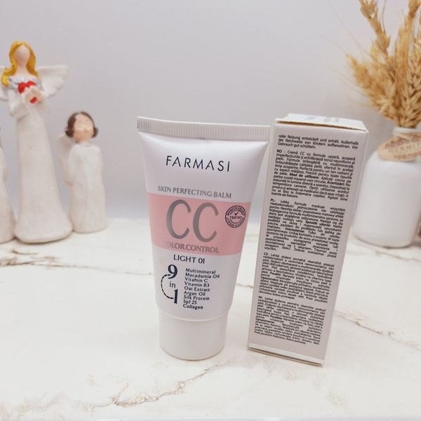 سی سی کرم پودر فارماسی FARMASI حجم 50 میل کارتن صورتی