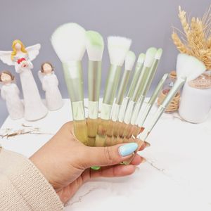 خرید آنلاین ست براش پاستیلی میکاپ همراه با کیف