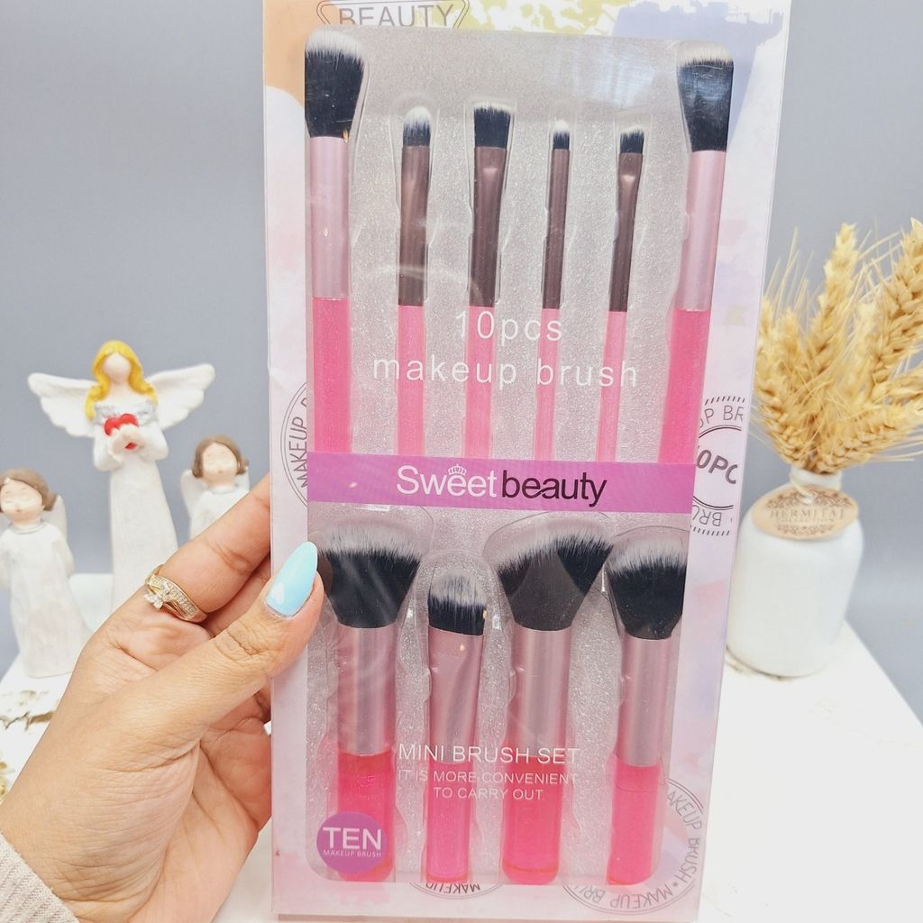 قیمت ست براش 10 تیکه برند Sweet beauty