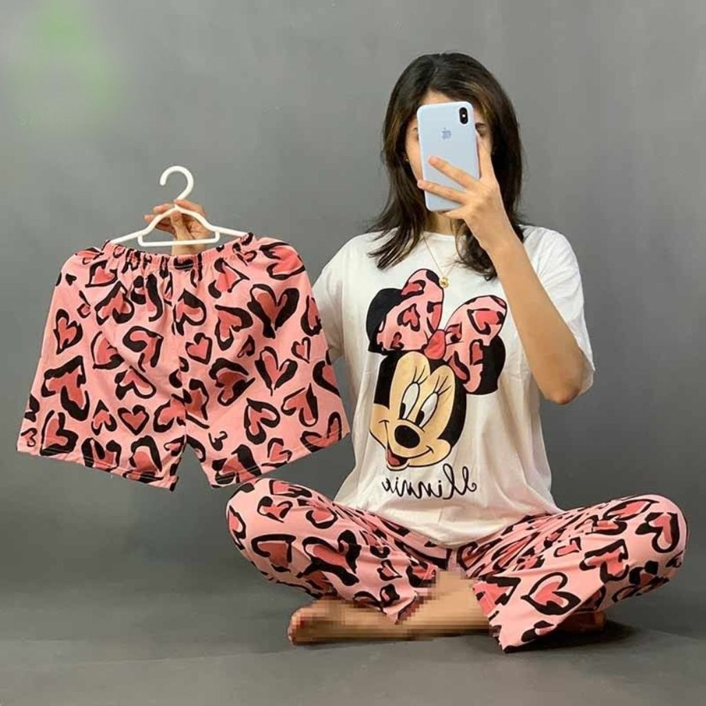 فروش اینترنتی ست سه تیکه راحتی طرح میکی کد 3098
