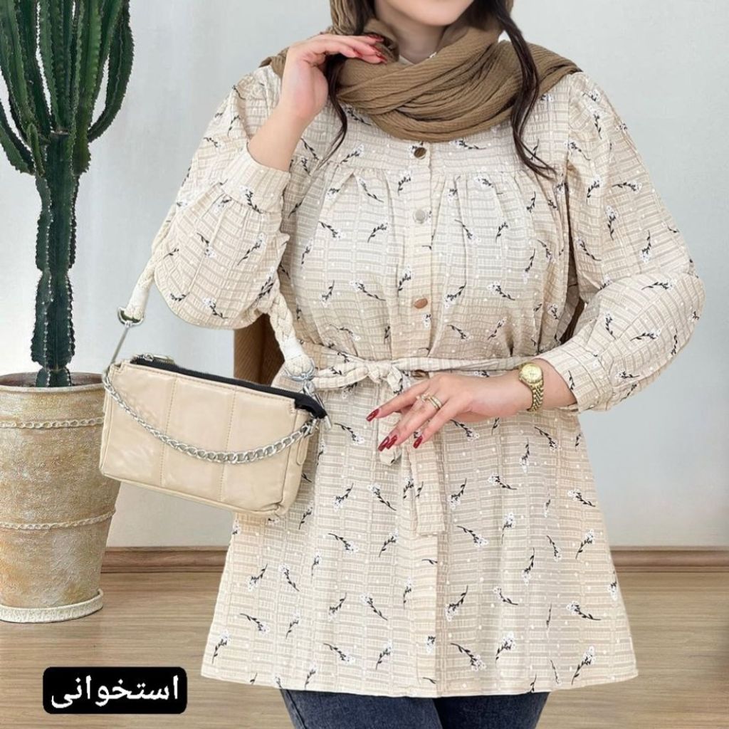 خرید اینترنتی شومیز مانتویی ستایش